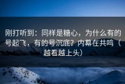 刚打听到：同样是糖心，为什么有的号起飞，有的号沉底？内幕在共鸣（越看越上头）